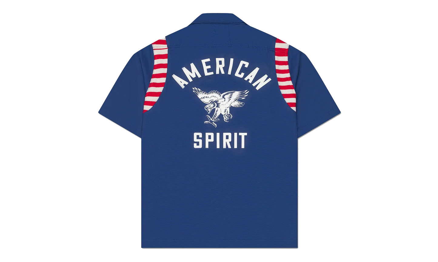 American Spirit Poplin Shirt "Navy" RHPS24SR01320302 NVY