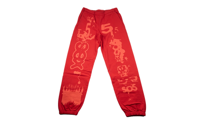 X RAY SWEATPANT "Red" SP5der292