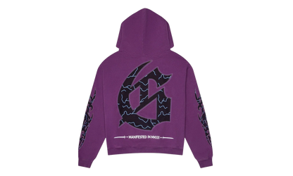 BMX Hoodie "Purple" GS059