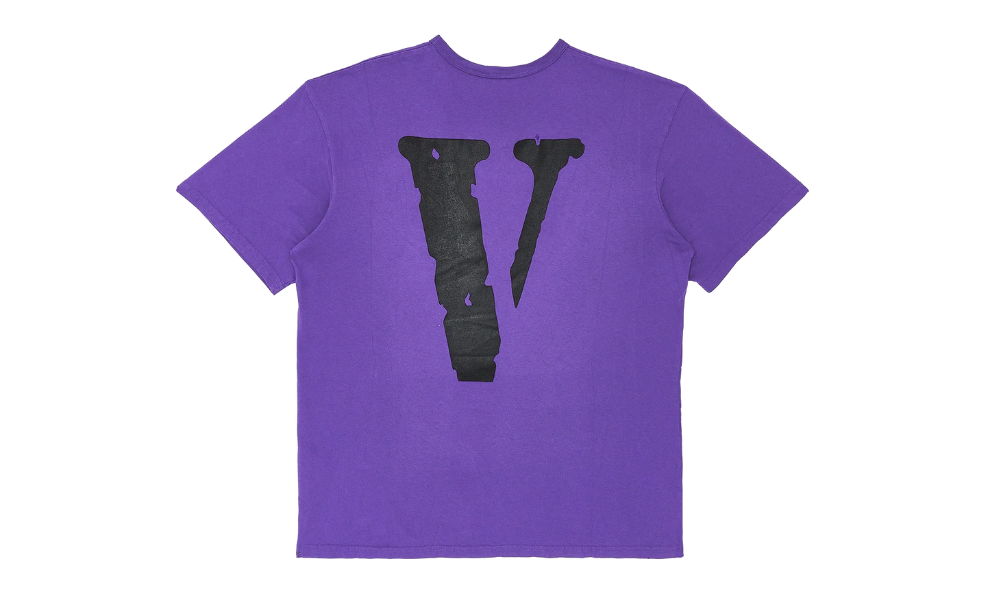 Friends Logo Short Sleeve Tee "Purple / Black" VL0026