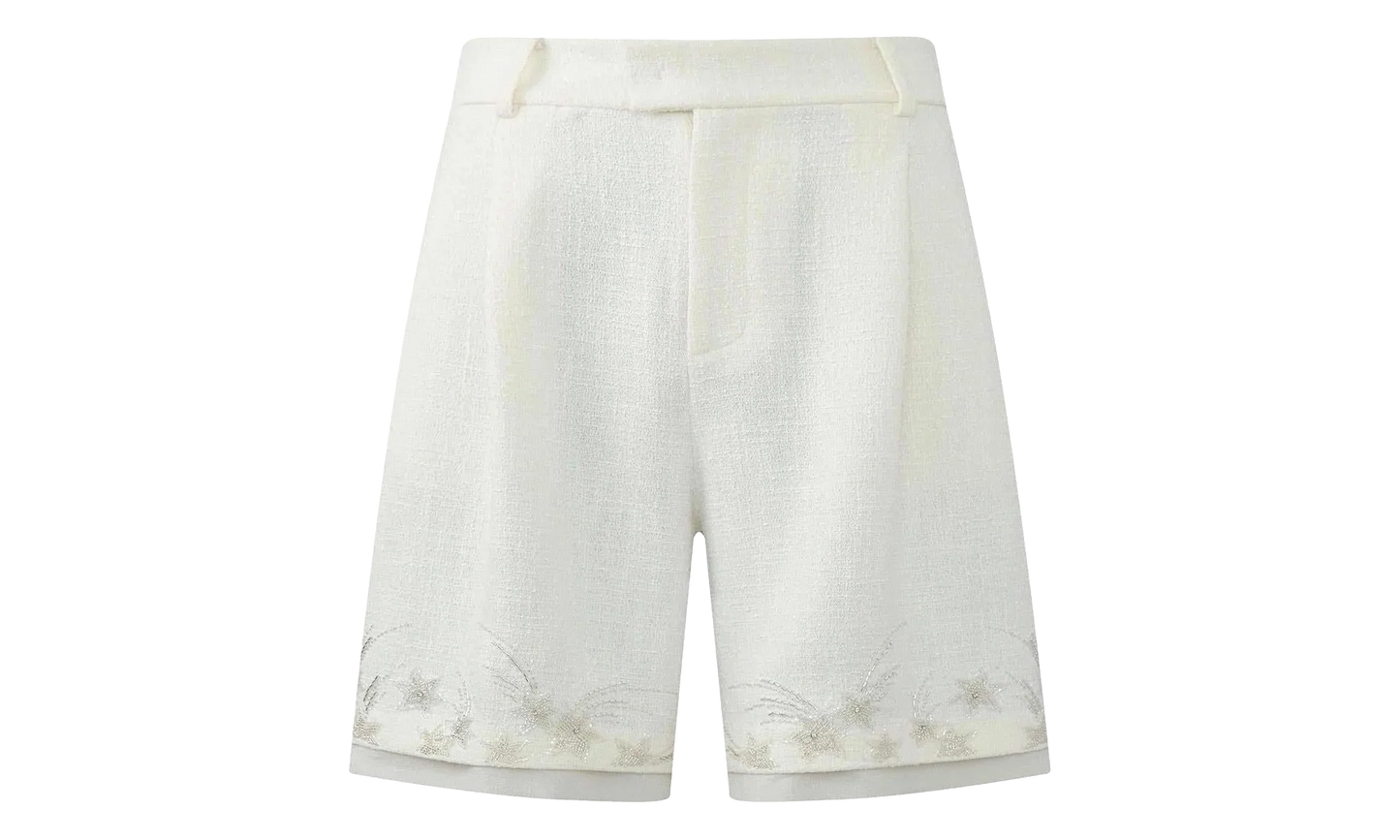 Layered Hexa Shorts "White" BC25AWSP03