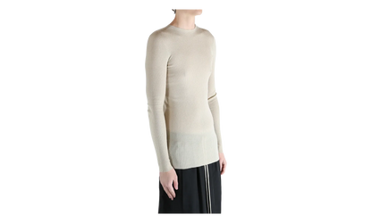 Ribbed Round Neck Top "Sand" RU01F2637 RIBM 138