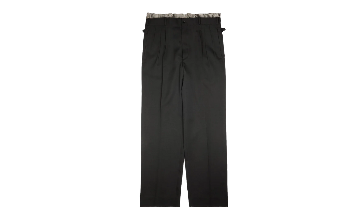 Layered Pleated Trouser "Black" S50KA0705M35693900