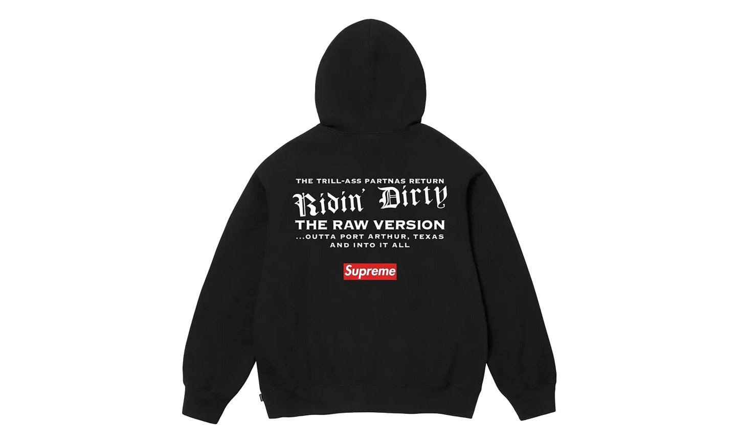 UGK Hooded Sweatshirt "SS24 - Black" SU27414