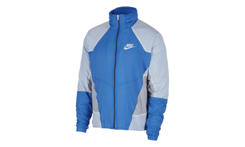Sportswear Hooded Woven Jacket "Light Photo Blue / Topaz Mist / Sail" AR1869 406