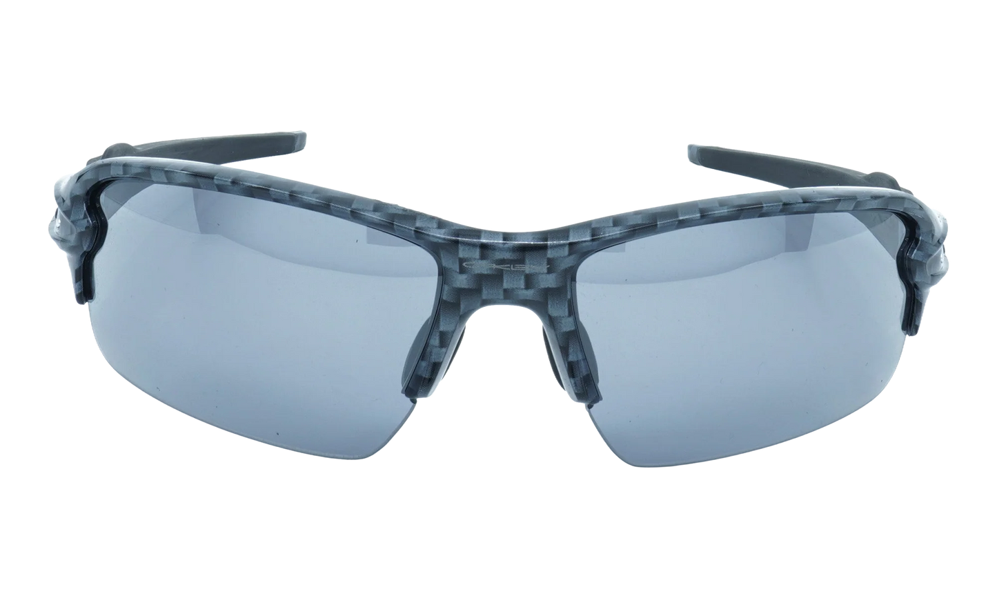 (Global Fit) Flak 2.0 Sunglasses "Carbon Fiber / Slate Iridium" OO9271 06
