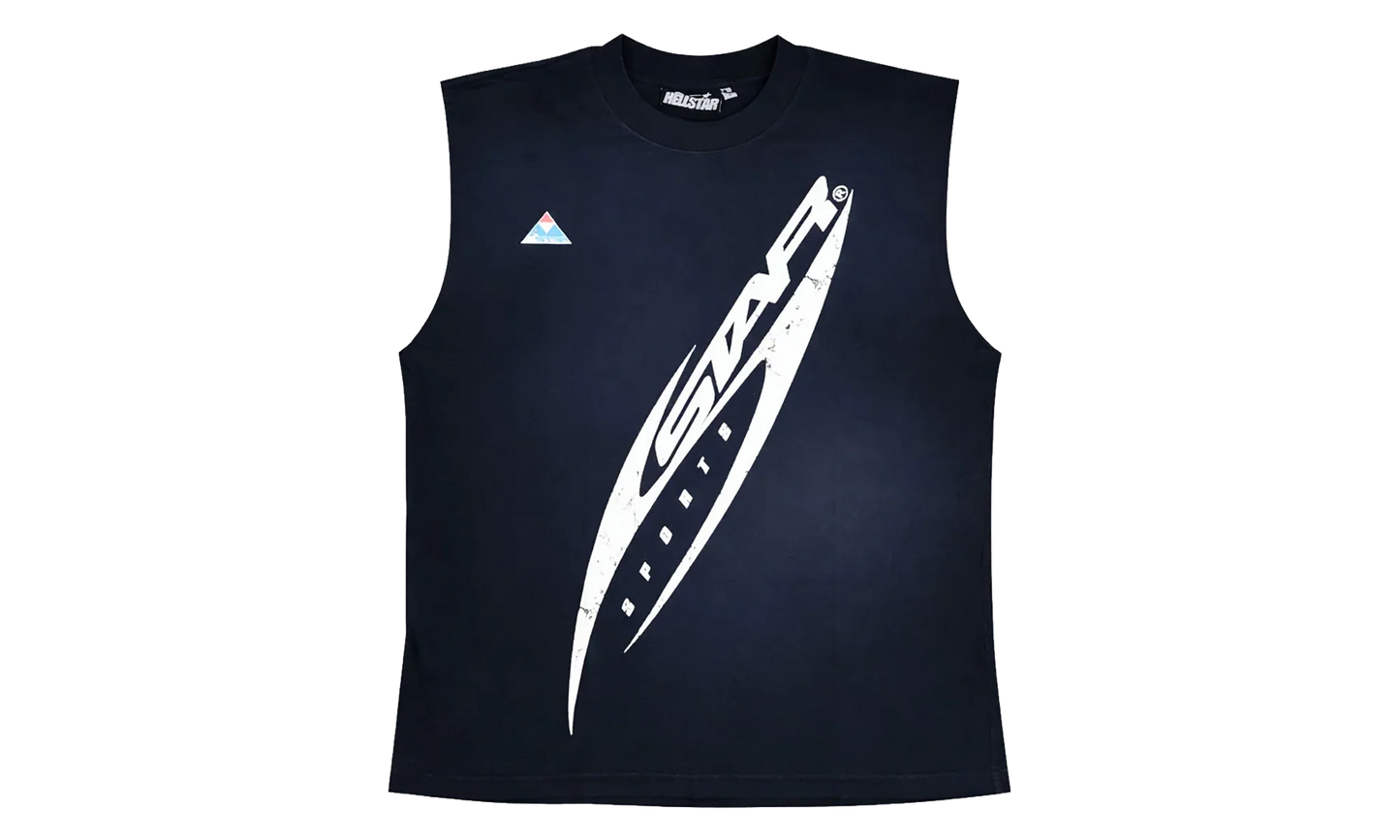 Sports Sleevesless T-Shirt "Black" HSR189