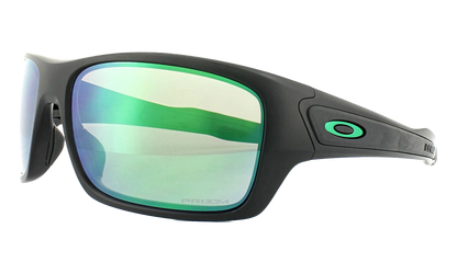 Turbine Polarized Sunglasses "Matte Black / PRIZM Jade Polarized" OO9263 45