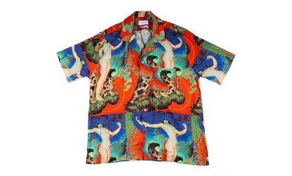 Vice Button-Down Shirt "Red" RHD-MTPS-0096