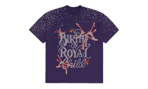 Rhinestone T-Shirt "Young Thug - Purple" 3VTHVDXD