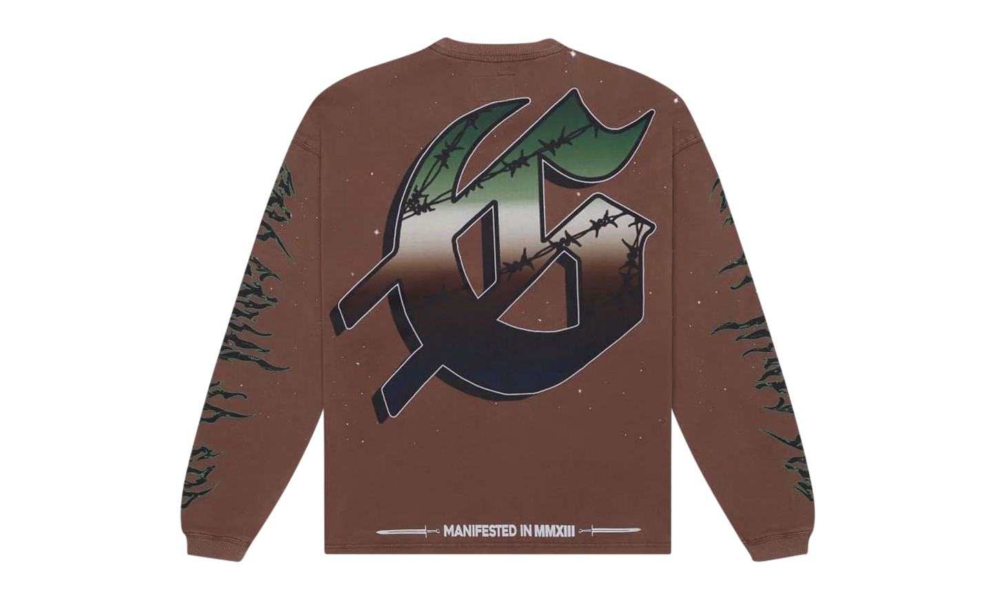 Men's Air Strike LS T-shirt "Mocha" HFM408HS