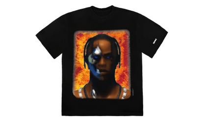 Travis Scott T-3500 Portrait T-Shirt "Black" TSUC56