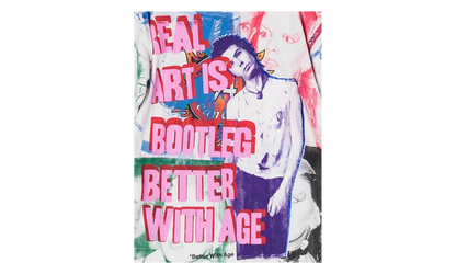 Bootleg Print Tee "White / Multicolor" BWA75