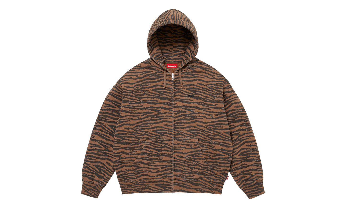 Small Box Zip Up Hooded Sweatshirt "SS26 - Tiger" SU27352
