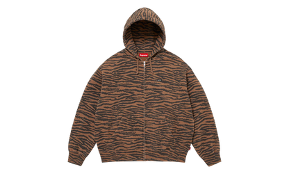 Small Box Zip Up Hooded Sweatshirt "SS26 - Tiger" SU27352