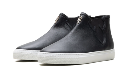 Leather High Top Trainers "Black" CHRM1173