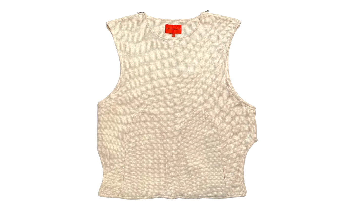 Stealth Knitted Vest "Cream" 2637 100000105WKSV CREA