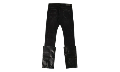 Warrn Moto Boot Jeans "Black" 75LE 1356