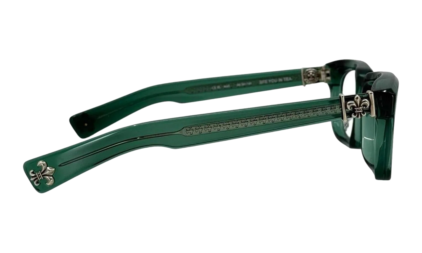 See You In Tea Sunglasses "Marine Green - Silver" CHRM0987