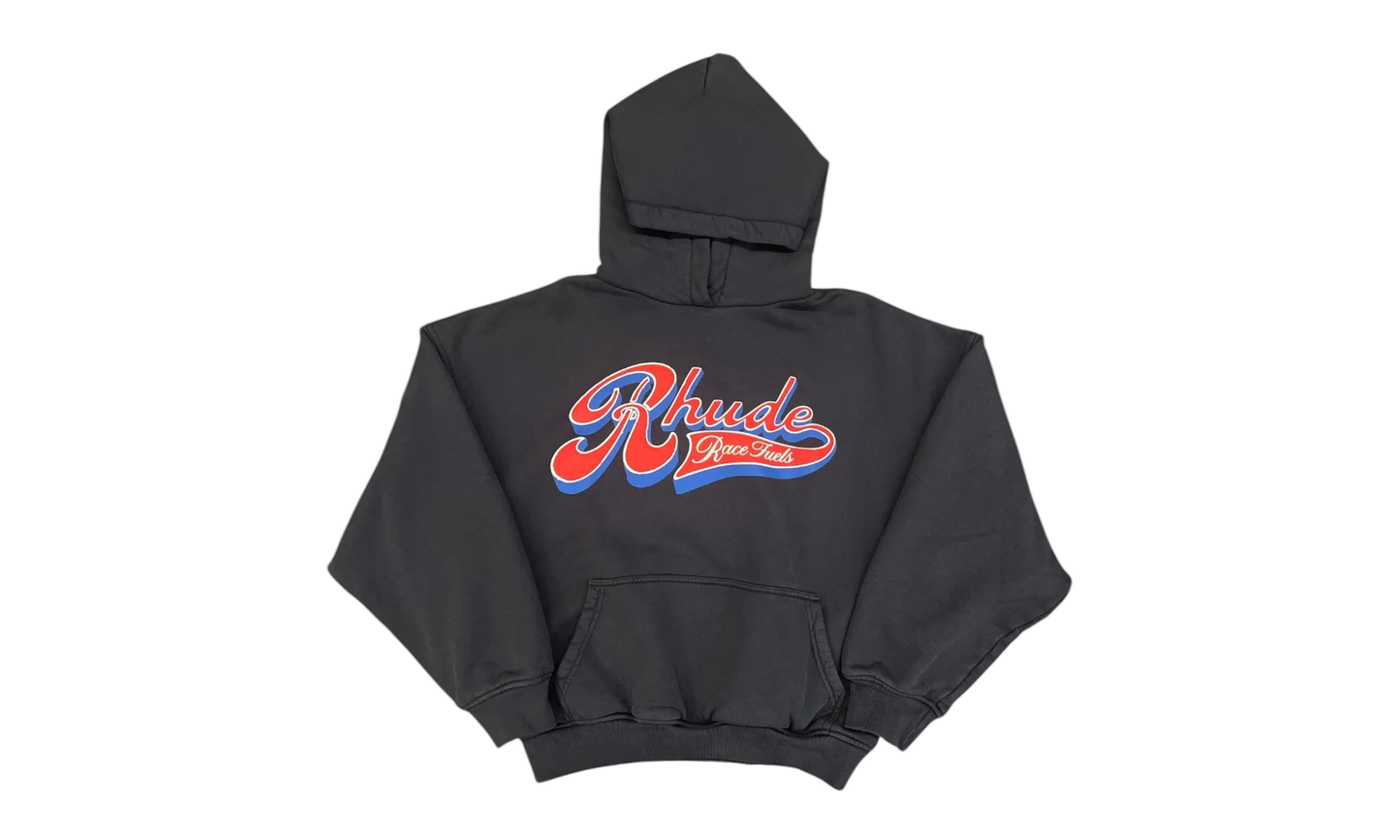 Pit Stop Hoodie "Vintage Black / Red / Blue" RHSS26HO02012 BLK