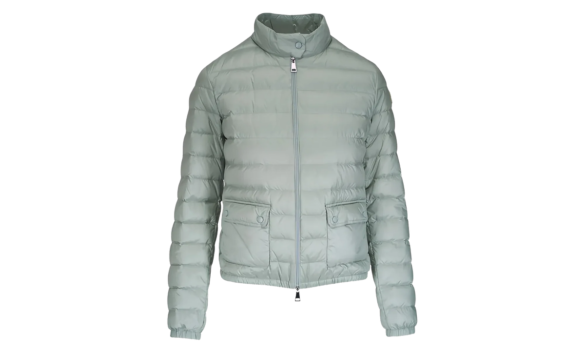 Lans Zipper Stand Collar Jacket WMNS "Gray" MON47