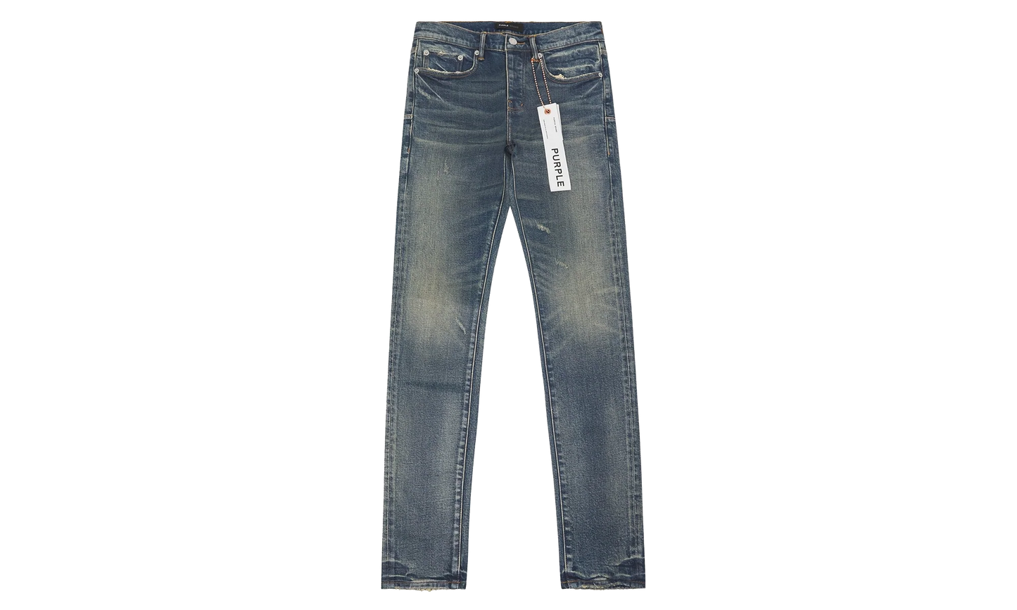 Purple Brand Southgate Coated Authentic Indigo "BLUE" P001 SSWA125