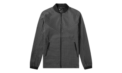 Tech Pack Grid Bomber Jacket "Black / Summit White" AR1578 010