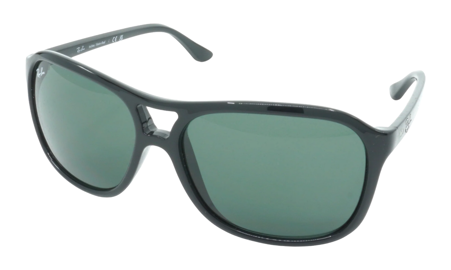 SQUARE SUNGLASSES "POLISHED BLACK" RB4128-601_ 60