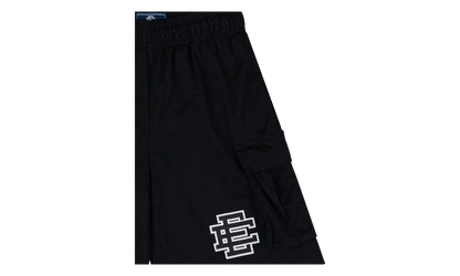 EE Basic Cargo Shorts "Black / White" EE203