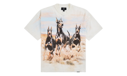 Western Dobermans Tee "Flat White" MLM100665 72