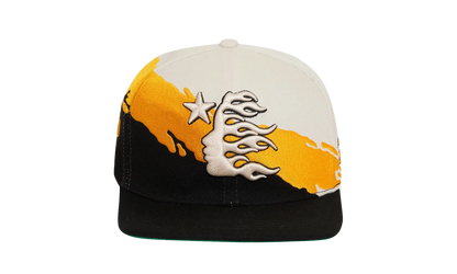 Paintbrush Snapback Hat "Orange / Black" HSR152