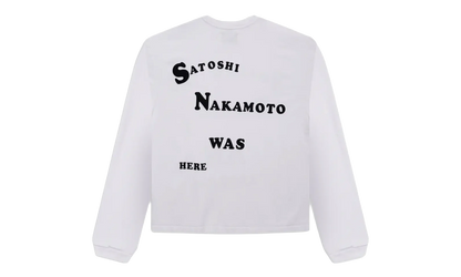 Follow Me Long Sleeve Tee Shirt "White" FW24LS001 WHT