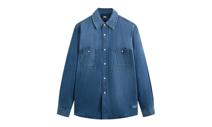 Chambray Apollo Shirt "Mid Indigo" KITH19