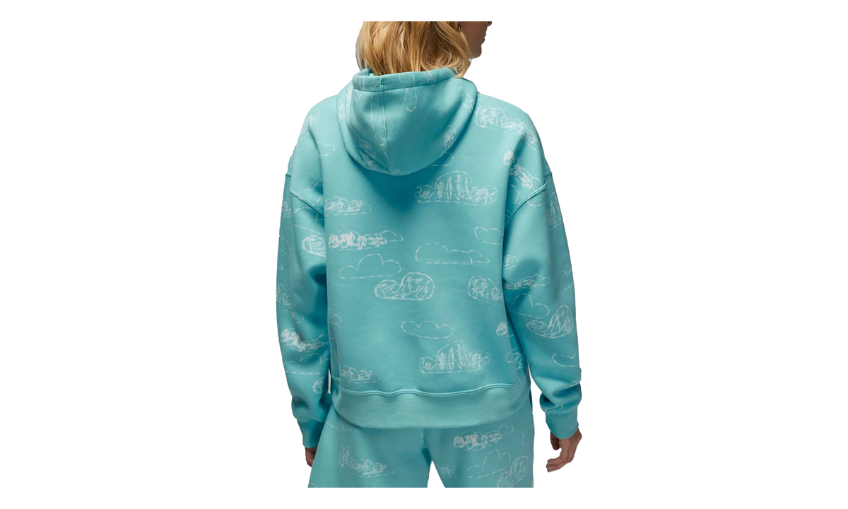 Jordan Artist Series by Parker Duncan Hoodie WMNS "Dark Powder Blue" DZ3381 464