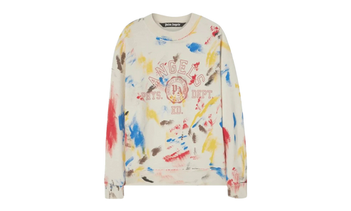 Painted College Crew Off "Off White/Red" PMBA065S22FLE0020325