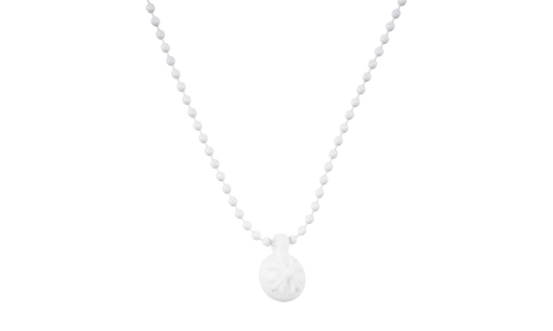 Cross Ball Charm "White" CHRM0912