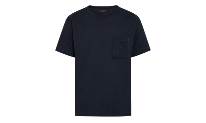 Signature 3D Pocket Monogram Short Sleeve Tee "Navy" 1A7XRT