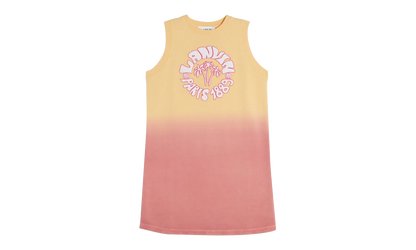 SLEEVELESS SHIFT DRESS "YELLOW/PINK" RW DR0063 J014 A22 803