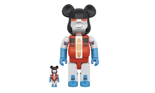 Bearbrick Transformers Starscream "100% & 400% Set" MEDI3066