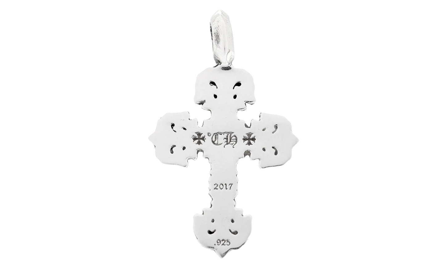 Filigree Cross Pendant "Extra Small - Sterling Silver" CHRM0795