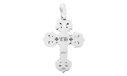 Filigree Cross Pendant "Extra Small - Sterling Silver" CHRM0795
