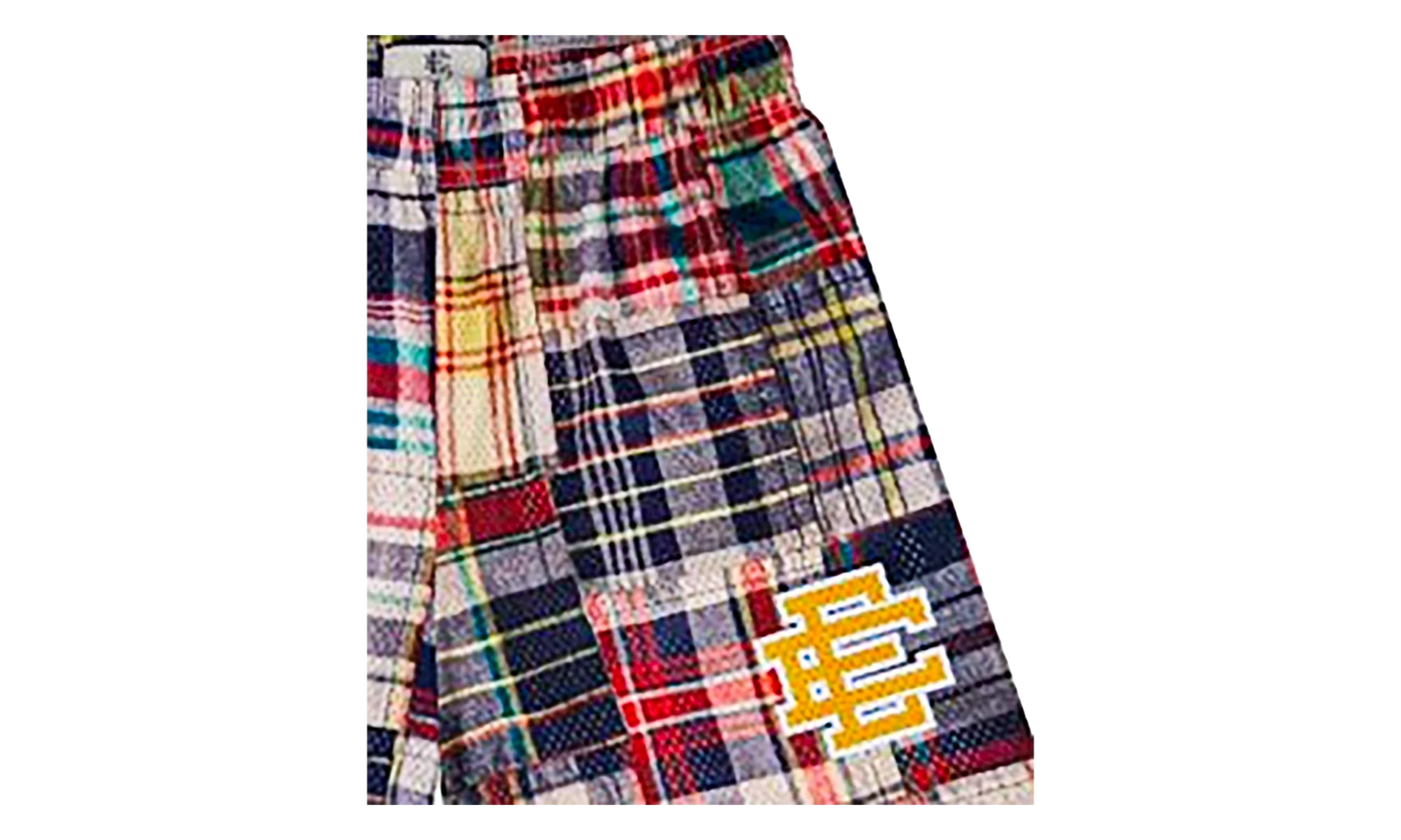 EE Basic Shorts "Madras Plaid / Yellow" EE235