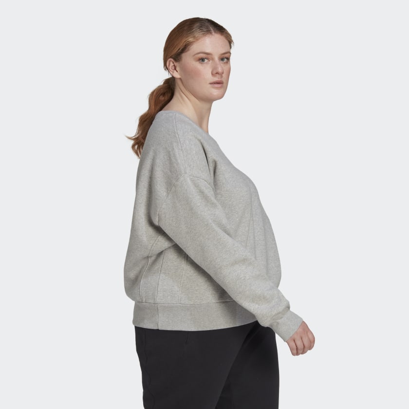 Women's adidas ALL SZN Fleece Sweatshirt (Plus Size)