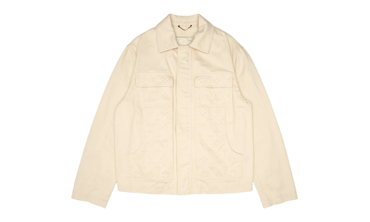 Workwear Denim Jacket "Beige" 1AATH3