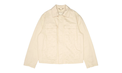 Workwear Denim Jacket "Beige" 1AATH3