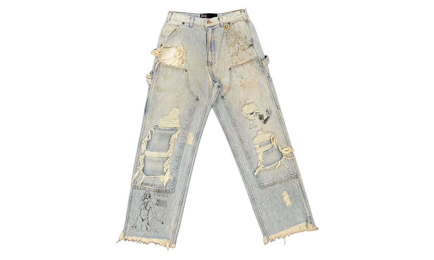 Busted Dbl Knee Jean "Denim" 5U003Q1010LDM