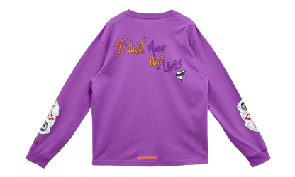 Matty Boy "I want more not less" Longsleeve "Purple" CHRM0817