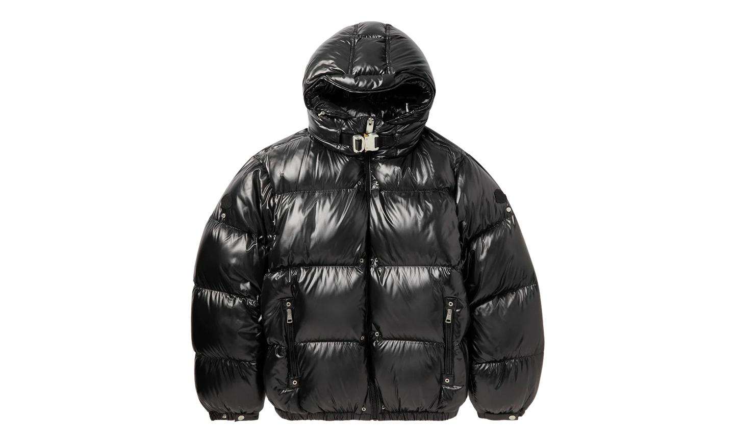 Moncler 1017 ALYX 9SM Almondis Shell Hooded Down Jacket "Black" MON28