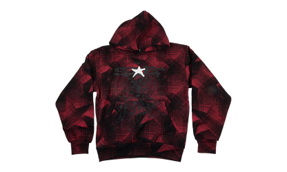 PLAID SPLATT HOODIE "Black" SP5der299