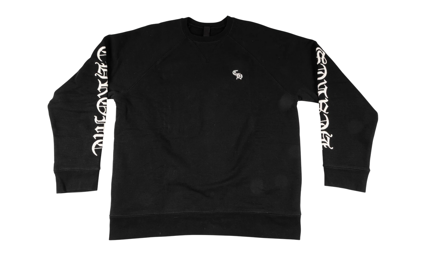 Embroidered Sweatshirt "Black" CHRM0935